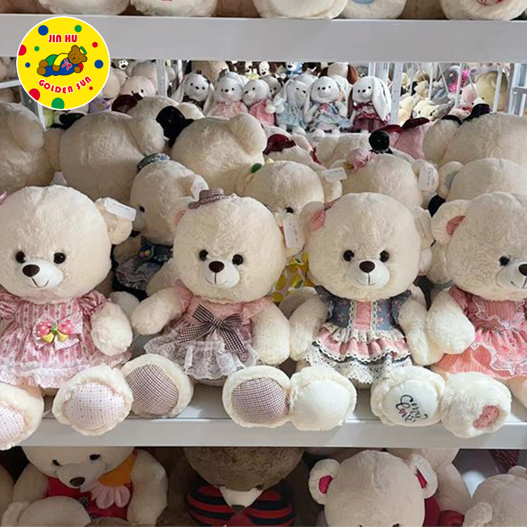 Chinese Wholesale Stuffed Mini Teddy Bear Exquisite Plush Toys Custom Kids Toys