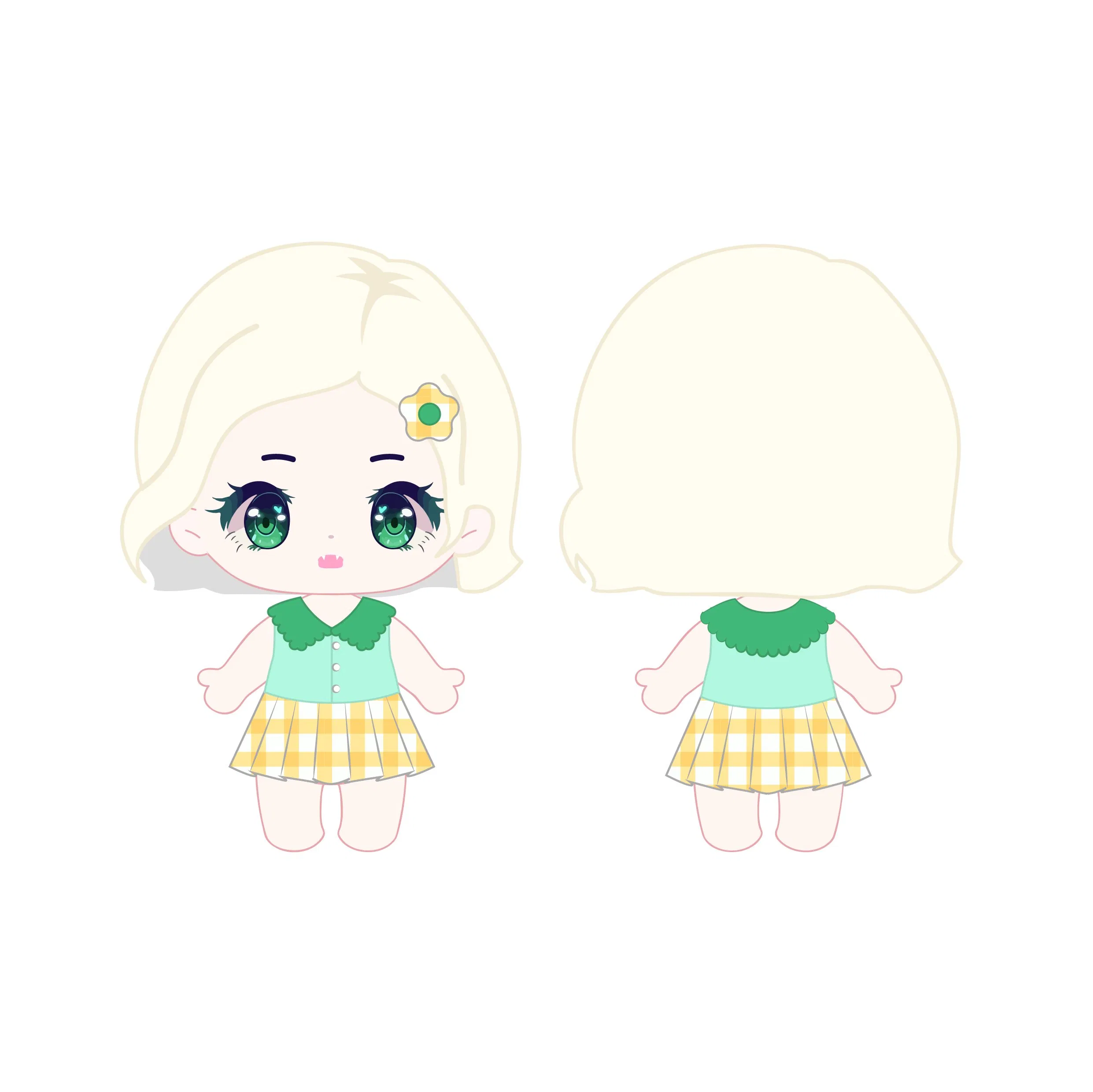 Custom 3D Face Plush Toys Stuffed Toy 20cm 25cm 30cm Plush Kpop Star Dolls with CE CPC