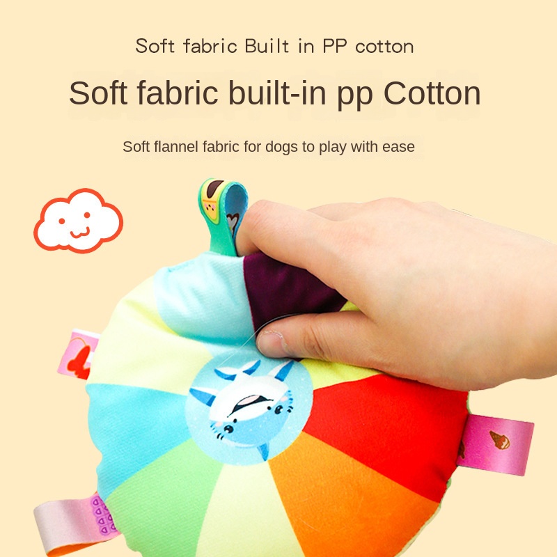 Eco-Friendly Plush Interactive Sound Toy for Dog Training and Pet Play
