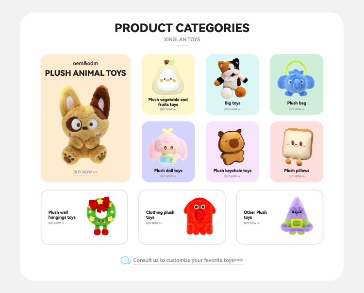 Custom Plush Toys Promotion