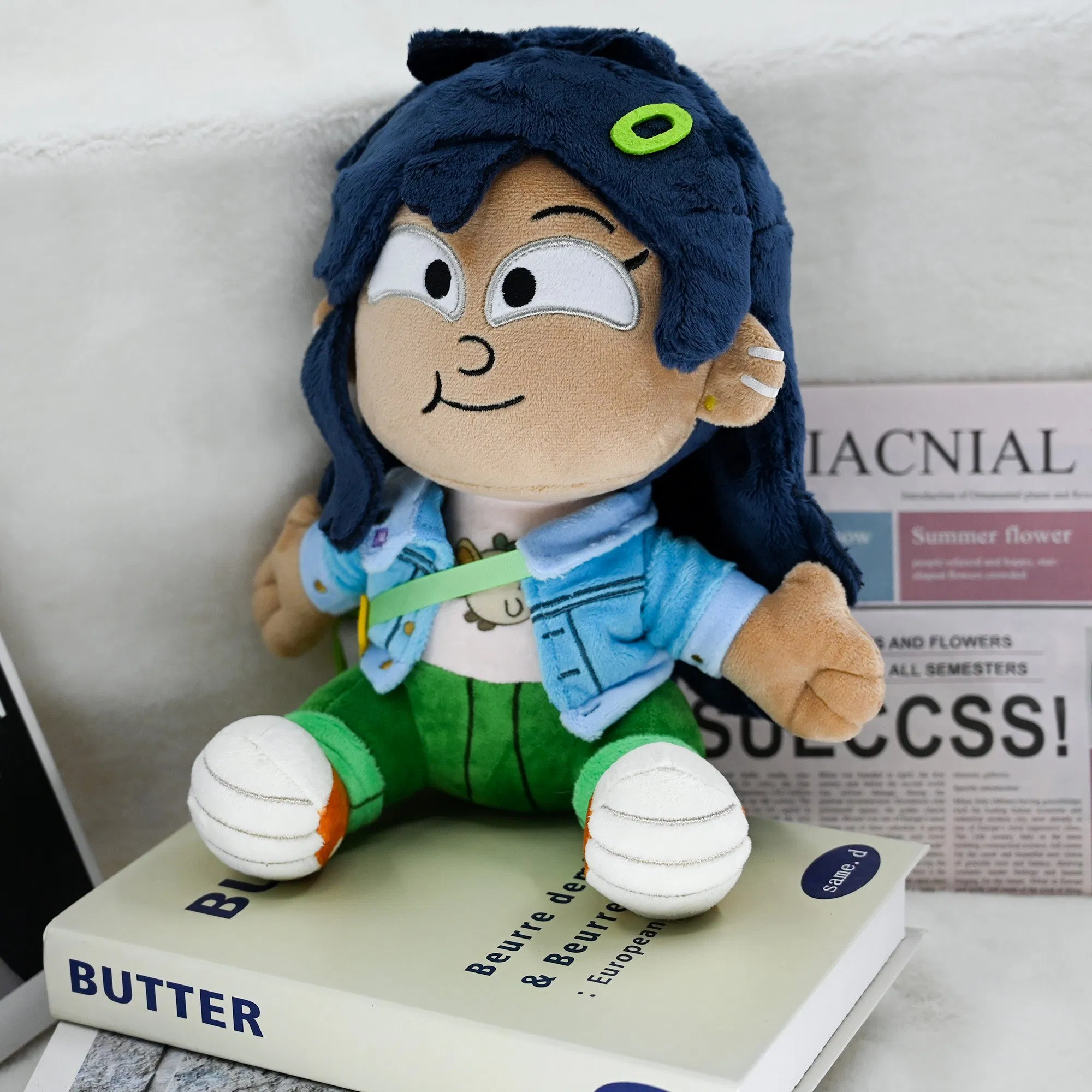 Personalized Kawaii Outfits Celebrity Idol Kpop Plush Doll Perfect Custom Anime Plushie with Changing Clothes
