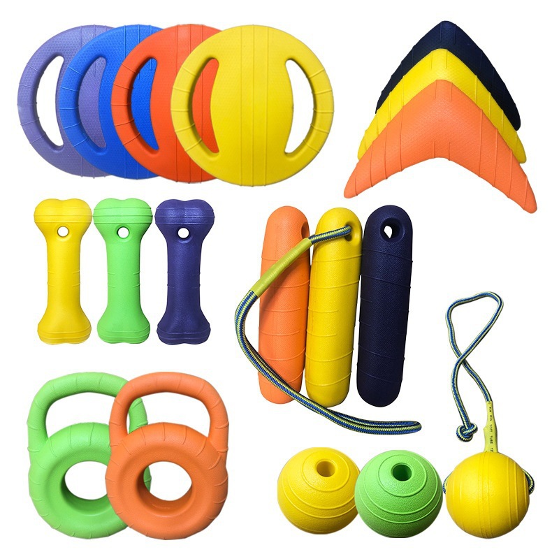 Pet Chew Toys Mixed EVA Toy Set CE Certified Pet Toys Wholesale for Indoor Outdoor Interactive Play OEM Custom logo