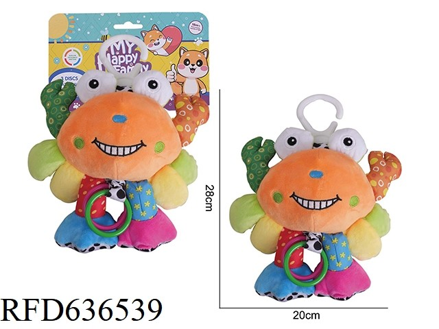 Hanging Rattle Plush Animal Musical Toys Newborn Baby Doll Toys
