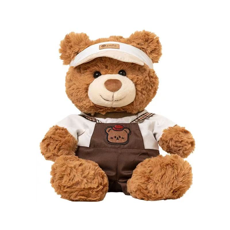New Deisng Brown Teddy Bear with T-Shirt Cloth Custom Promotional Gift Plush Toy