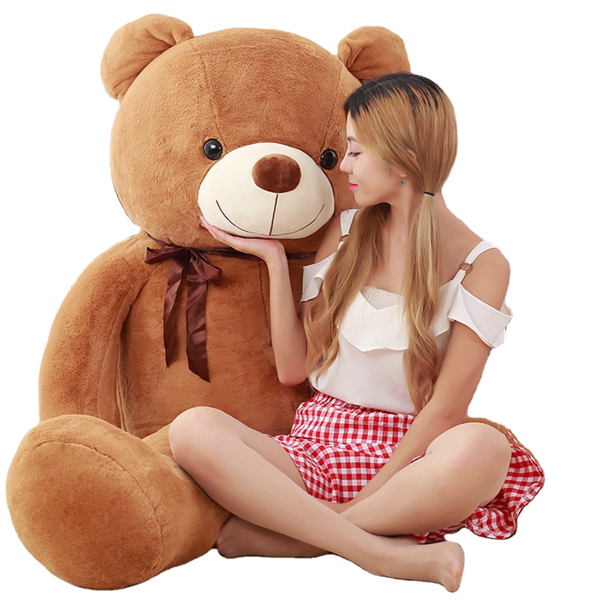 Large Plush Toy OEM ODM China Manufacturer 60CM to 180CM Big Giant Stuffed Mother's Day Gift Baby Teddy Bear