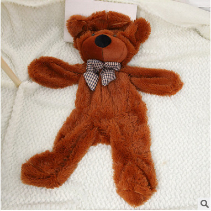 Giant Teddy Bear Velvet Shell Hugging Plush Toy Stress Relief Mesh PP Cotton Filling Three-color Youth Wholesale