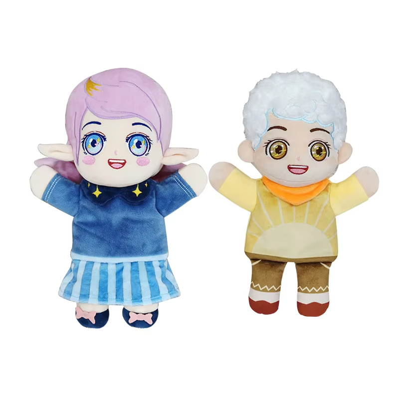 OE Custom Doll Cute Human Figure Style Plush K-Pop Plush Toys with Removable Clothes