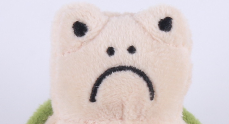 Sad emotion plush toy