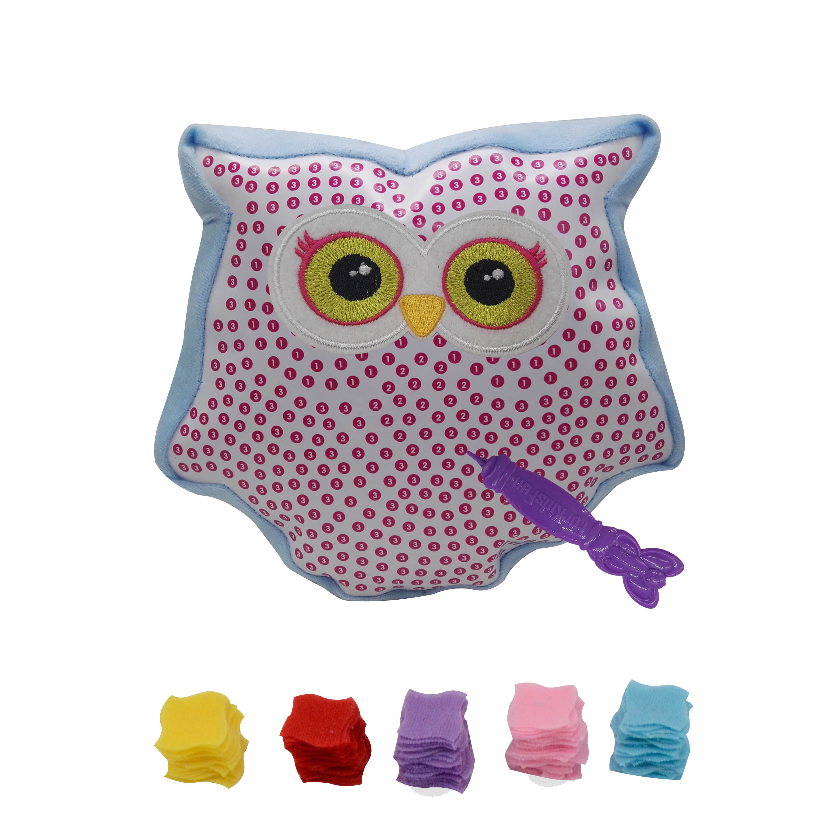 Kids Educational Toys Wholesale New Arrival Custom Made Kids Owl Style Educational Stuffed Cartoon Toy