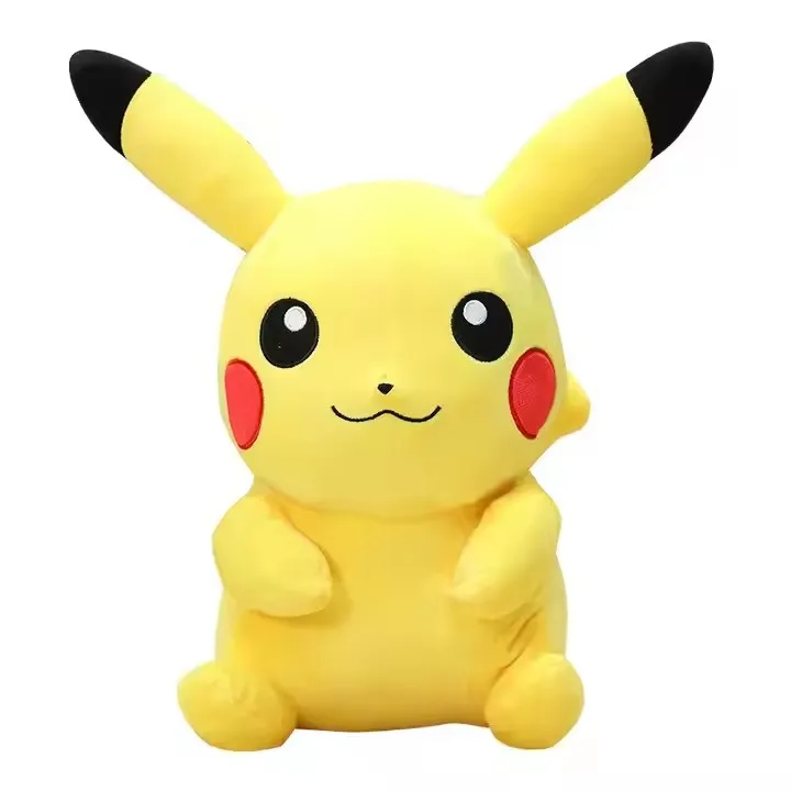 Cute Cartoon Anime Plush Dolls Pikachu Bulbasaur Squirtle Charmander Kawaii Plush Toys