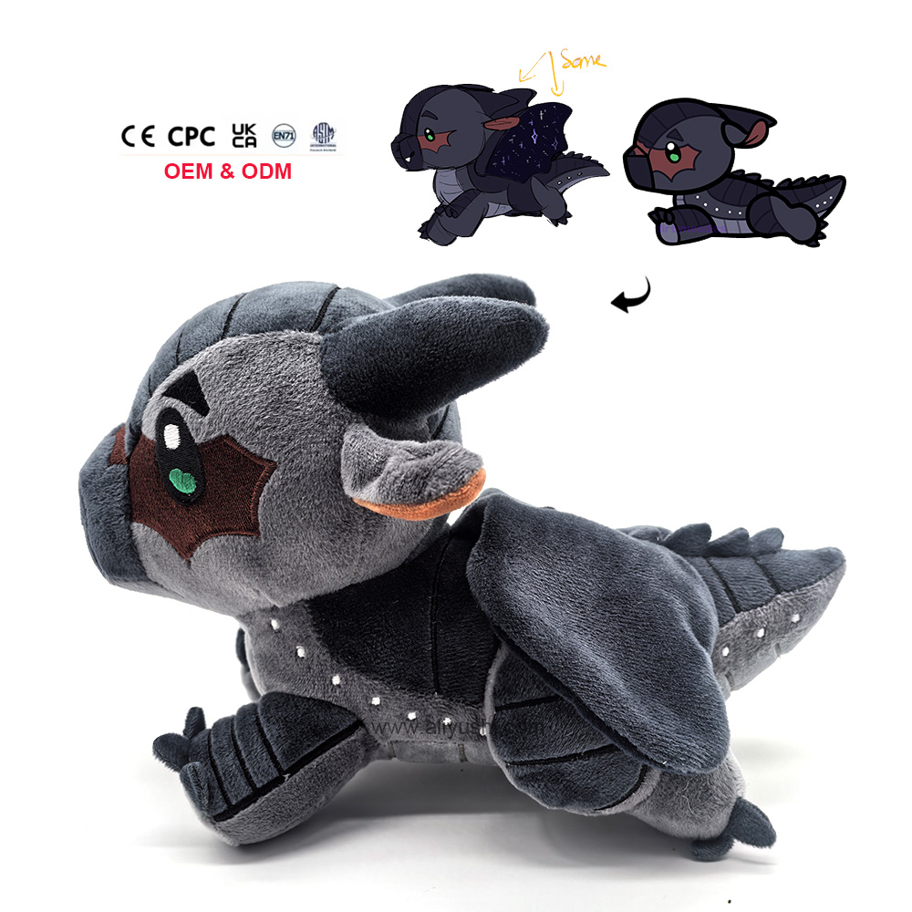 Plush Dinosaur Toy View 1