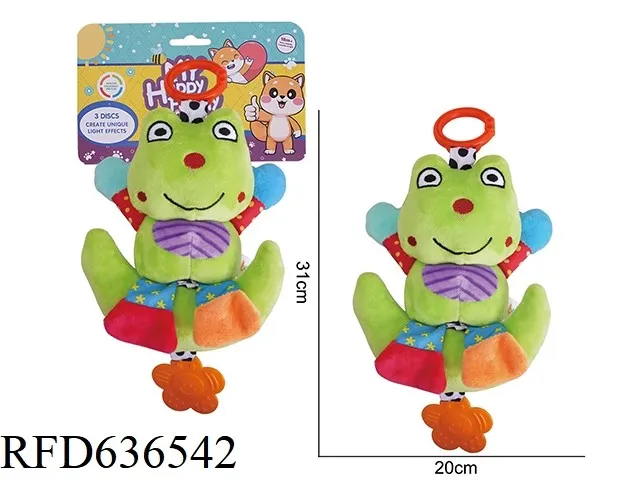 Hanging Rattle Plush Animal Musical Toys Newborn Baby Doll Toys