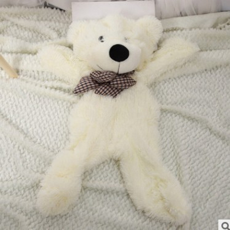 Giant Teddy Bear Velvet Shell Hugging Plush Toy Stress Relief Mesh PP Cotton Filling Three-color Youth Wholesale