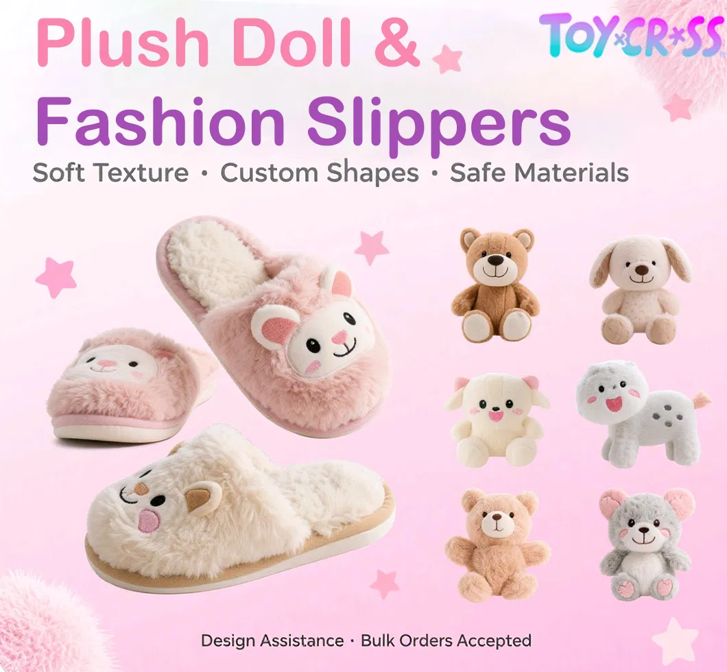 New Arrival Plush Sleeping Bunny Fox Pig with Bed Stuffed Animal Desk Decoration Soft Little Koala Cat Puppy Lying Doll with Bed