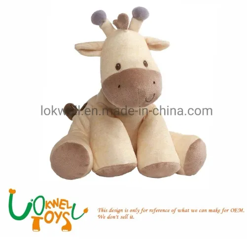 Promotional Gift Cute Giraffe Plush Toy Stuffed Cartoon Animal Giraffe Kids Toy