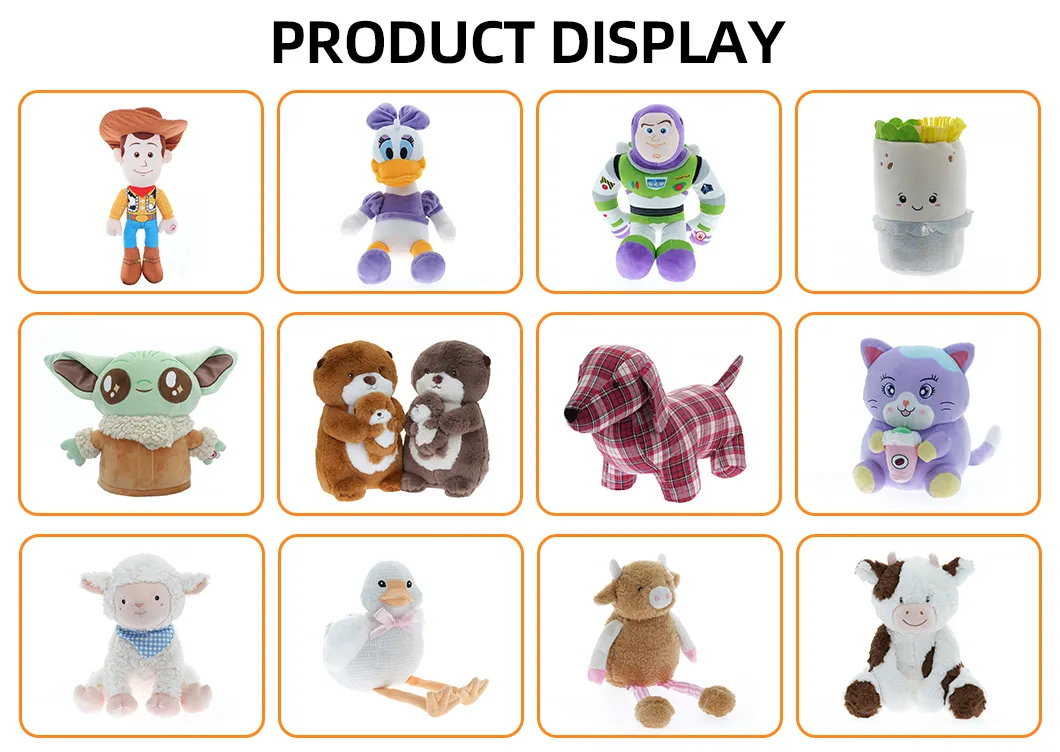 TV Show Stitch The Pooh Cartoon Decorated Kids Gift Plush Toy Christmas Stocking