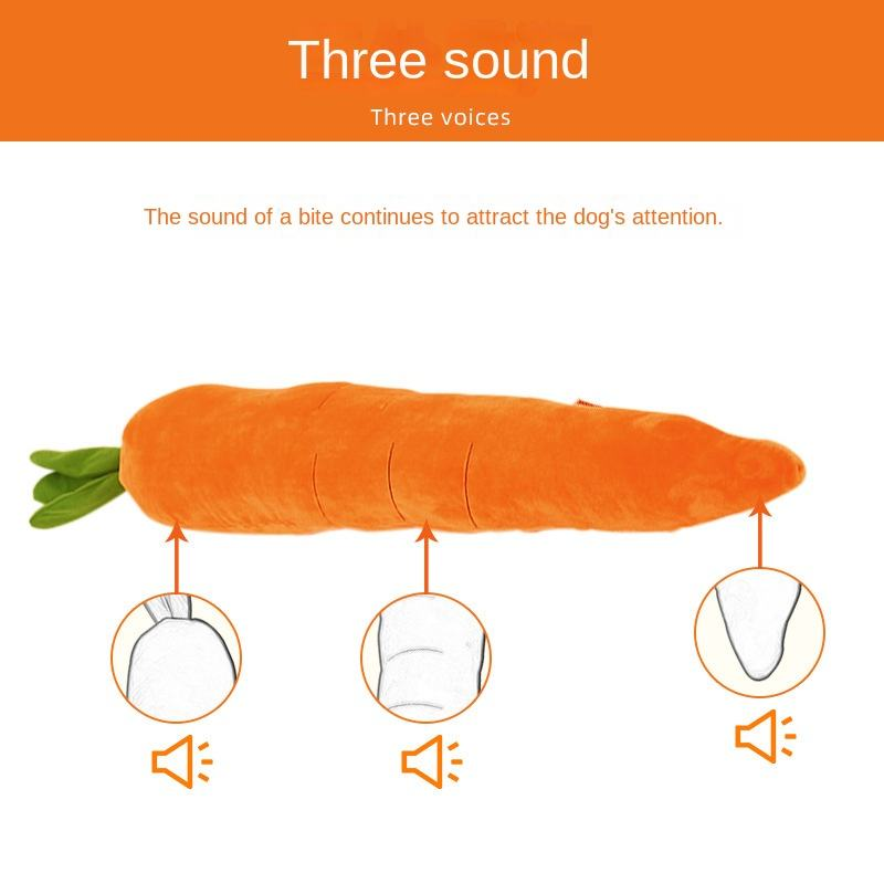 Carrot Pet Toy Features