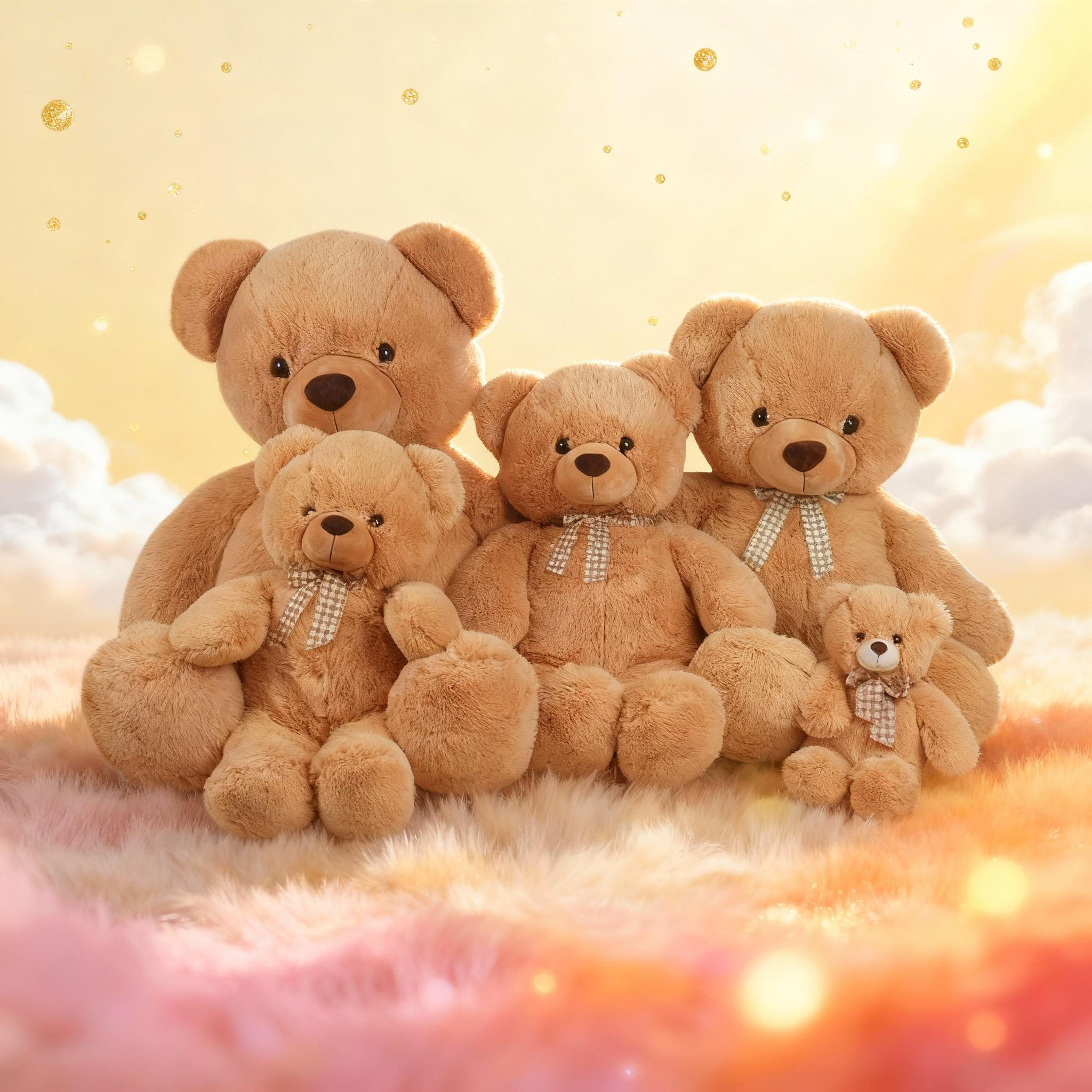 Hot Sale Wholesale Giant Big Cute Teddy Bear Soft Customized Size Plush Bear Skin Toy Gift