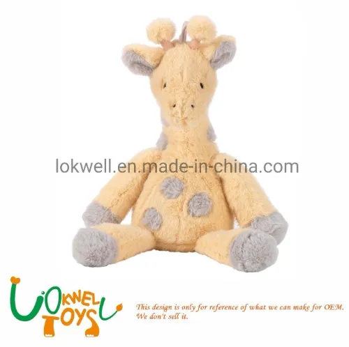Promotional Gift Cute Giraffe Plush Toy Stuffed Cartoon Animal Giraffe Kids Toy
