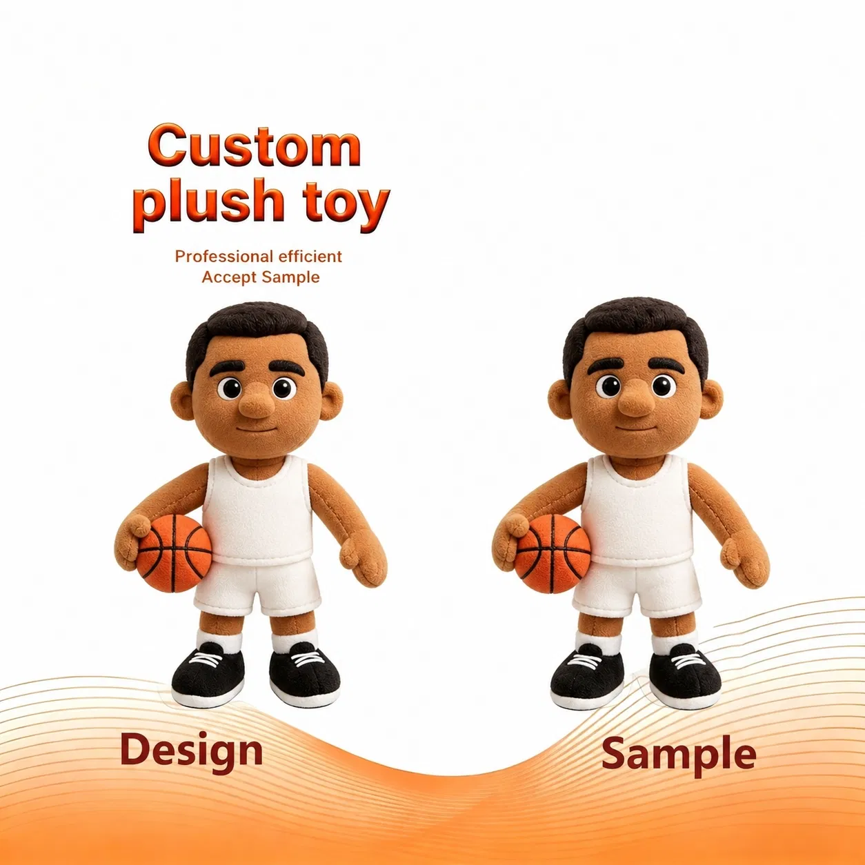 Custom Basketball Plush Toys Process