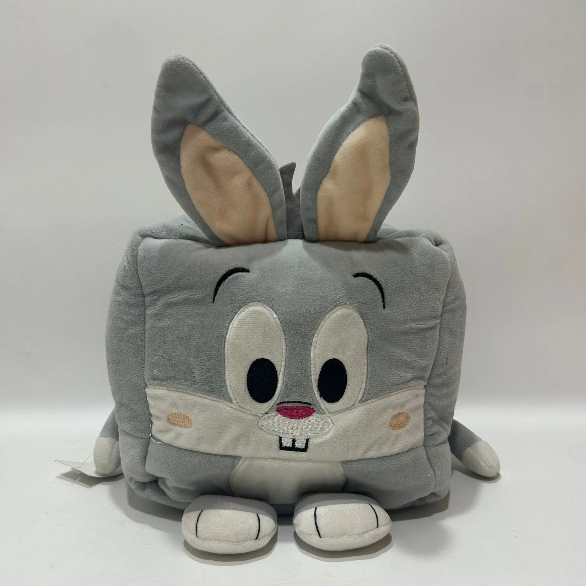 Cube Plush Toys Kwaii Stuffed Baby Toys for Fun BSCI Factory