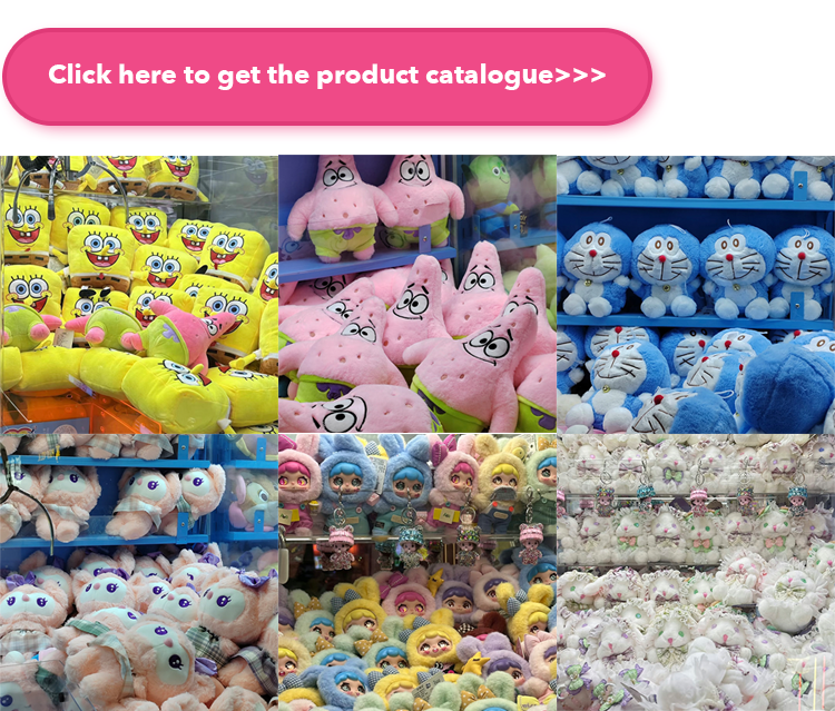 30,000 Style Factory Hot Sale Anime Character Dolls 8Inch Stuffed Animals Toys Kids Toys Wholesale Plush Toys for Claw Machine