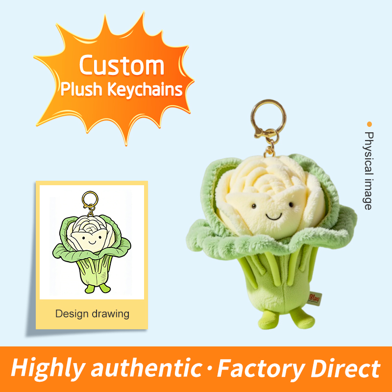 CE CPC OEM ODM Manufacturers Custom Kawaii High Quality Plush Figure Toys Low Moq Plush Keychain Toys Custom Plush Keychain