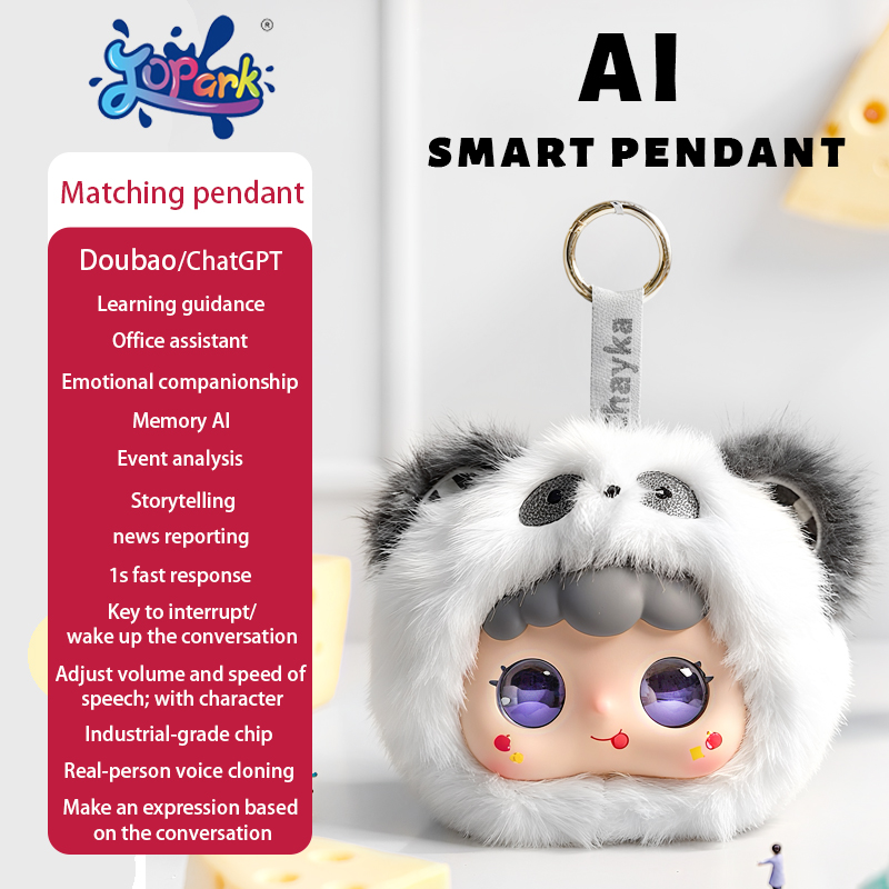 AI intelligent pen interactive plush toy learning and education robot, children's communication emotional partner bag pendant