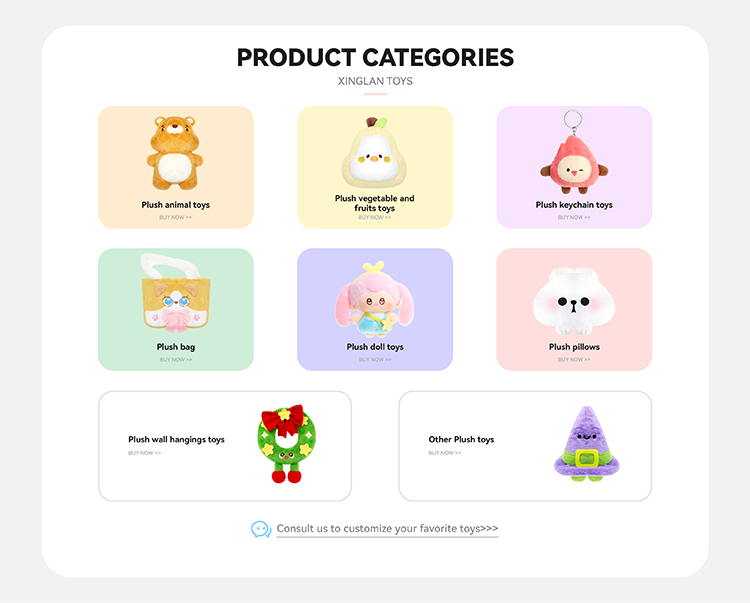 Plush Toy Categories