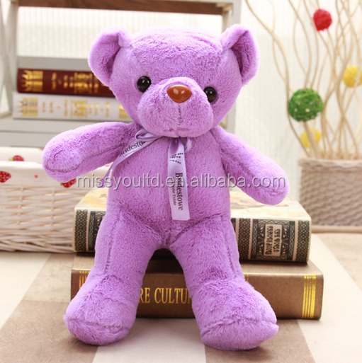 New Pattern Mini Teddy Plush Toys Wholesale Kid-Friendly Dog Toy with PP Cotton Filling Teddy Bear Skin