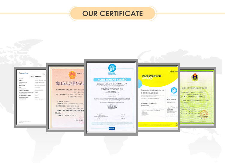 Our Certificate
