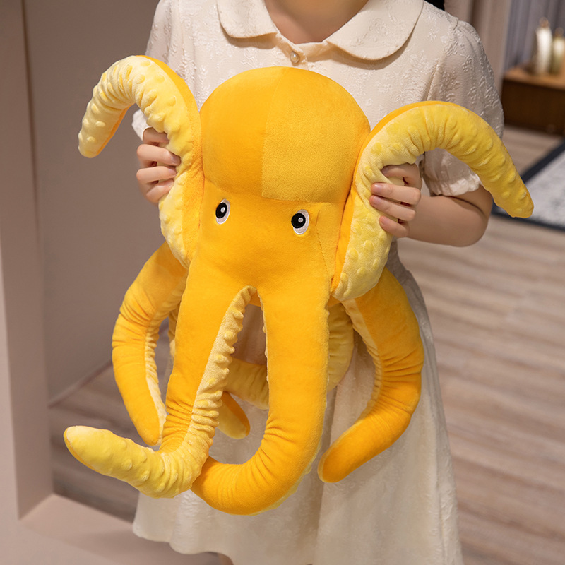 Wholesale Playful Giant Octopuses Stuffed Plush Toy ODM Children's Marine Animal Pillow Sofa Decoration for Boys Girls Gift