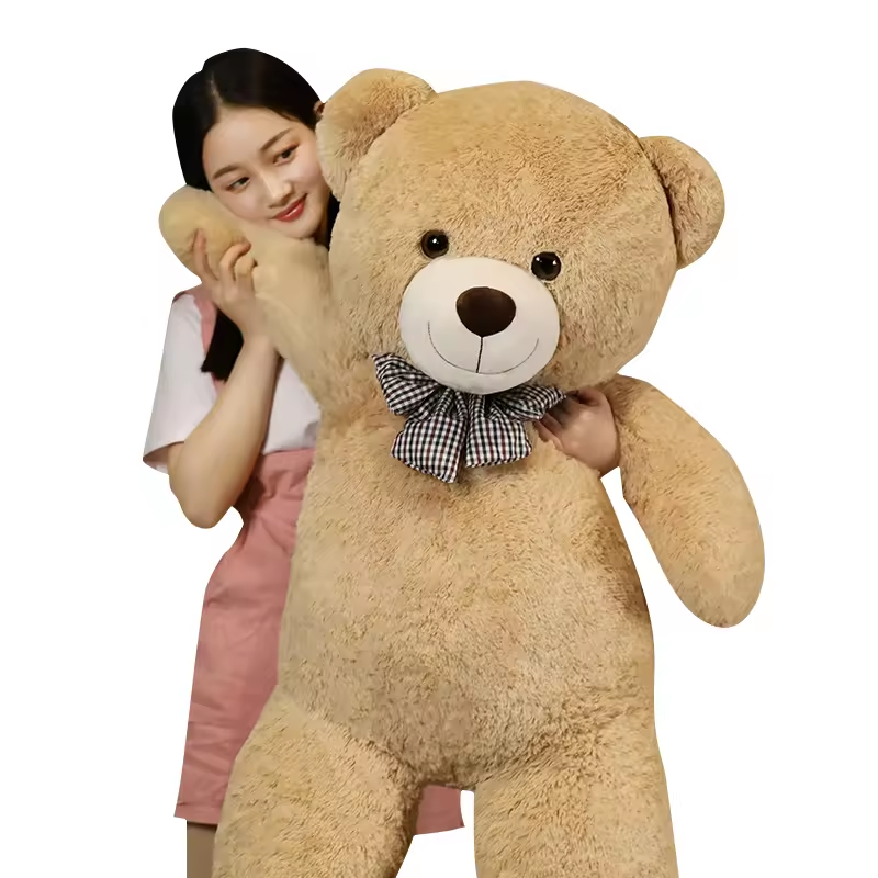 Large Size 120cm Plush Giant Teddy Bear with PP Cotton Filling for Bedroom Decorations Accessories Wholesale
