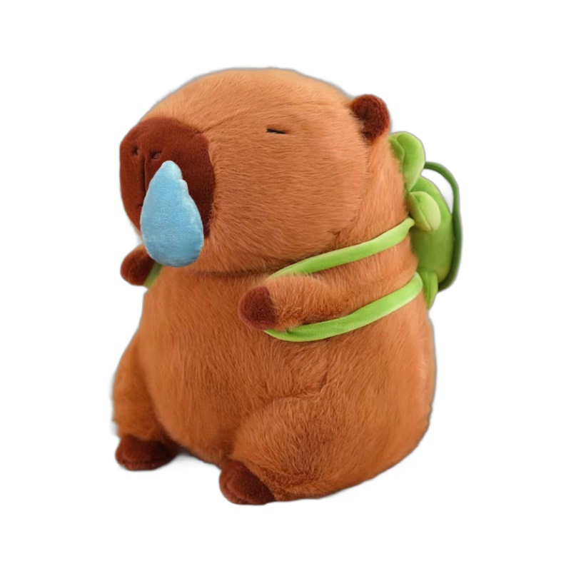 Extra Large TikTok Popular Capybara Plush Toy Cute Giant Stuffed Animal Filled with PP Cotton Birthday Gift for Boys and Girls