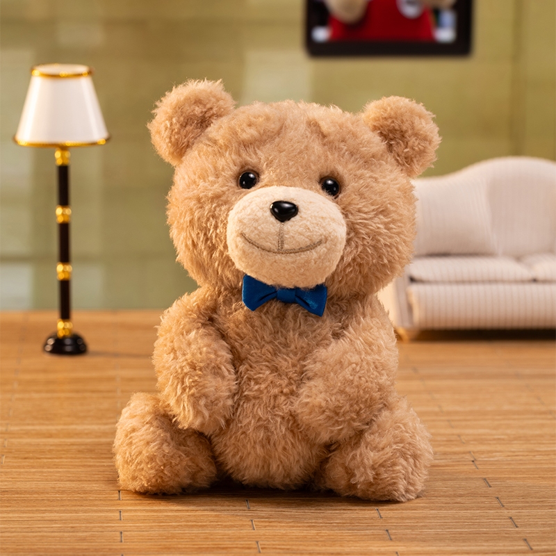 For Pop Mart Original Ted2 Bear Series PVC Blind Box Plush Doll Cute Keychain Toy and Home Decorations for Holidays and