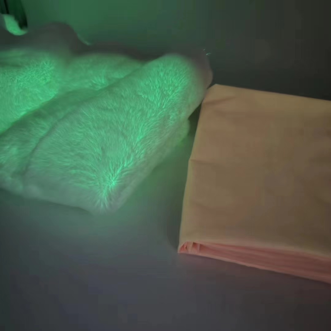 Photoluminescent Fabric Glow effect 3
