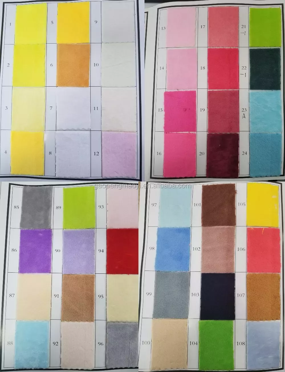 Fabric types 1