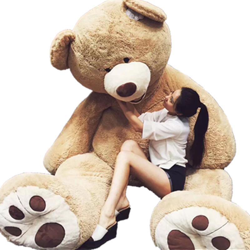 Wholesale Custom 260/340cm Stuffed Animals Big Size Toy Christmas Birthday Gift Plush Giant Large Teddy Bear for Girls