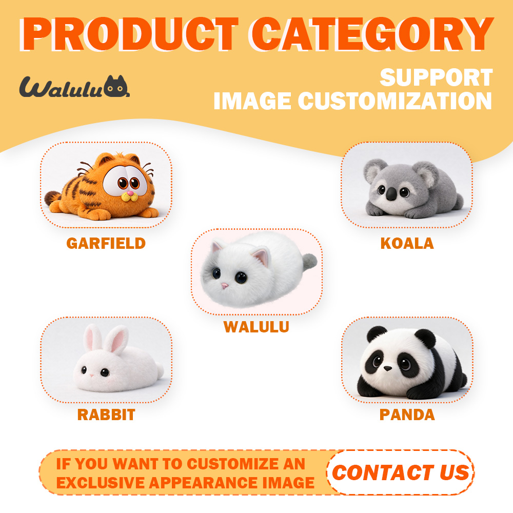 Walulu Interactive Cat Toy Custom OEM ODM Bot Plush Smart Talking Pet for Children Emotional Play Wholesale Supplier