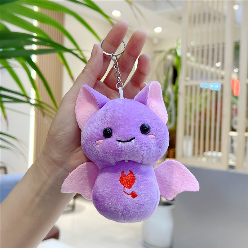 Plush Bat Keychain