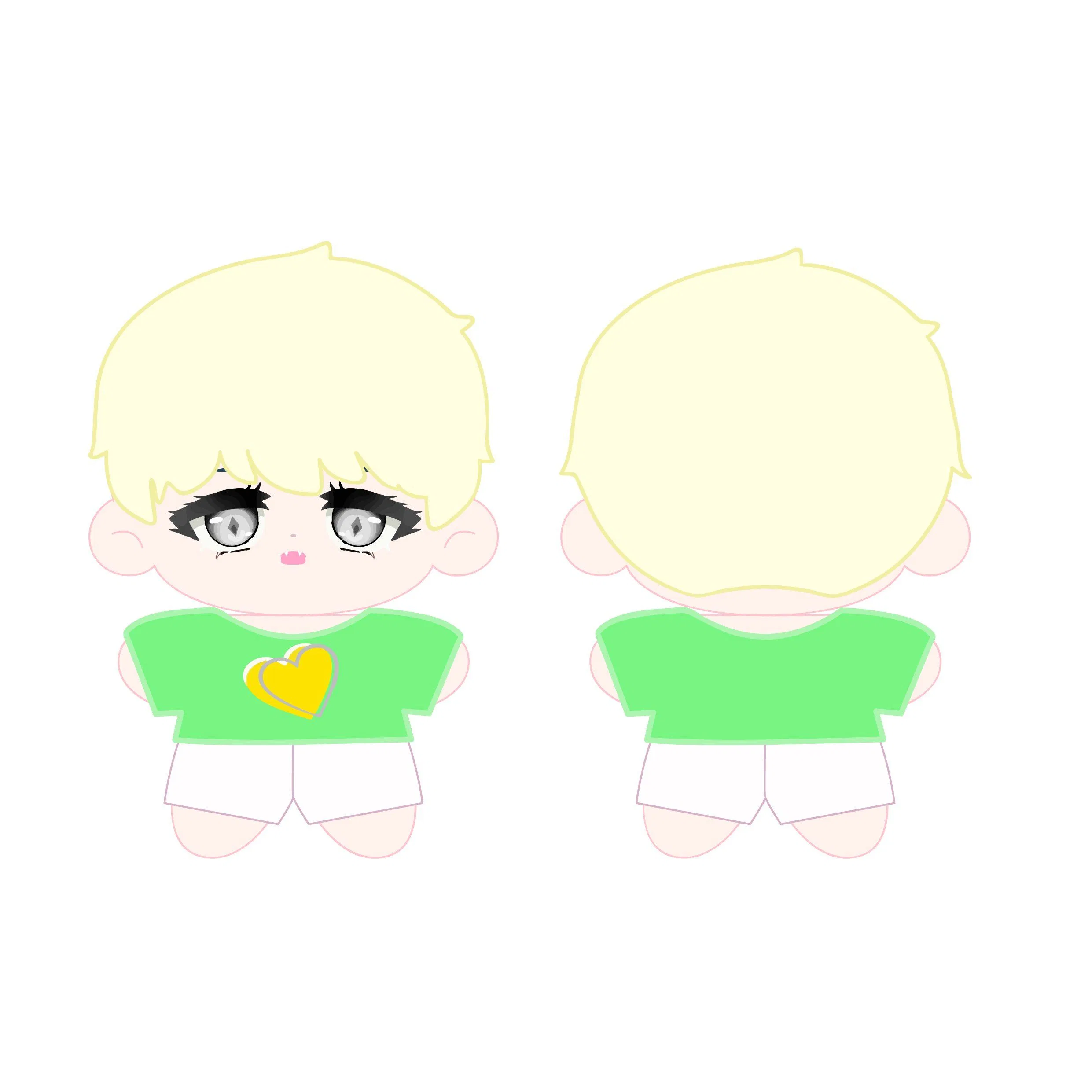 Custom Plush Doll Bespoke Suit Kpop Doll in Clothes Collectible Gift with CE CPC Certificate