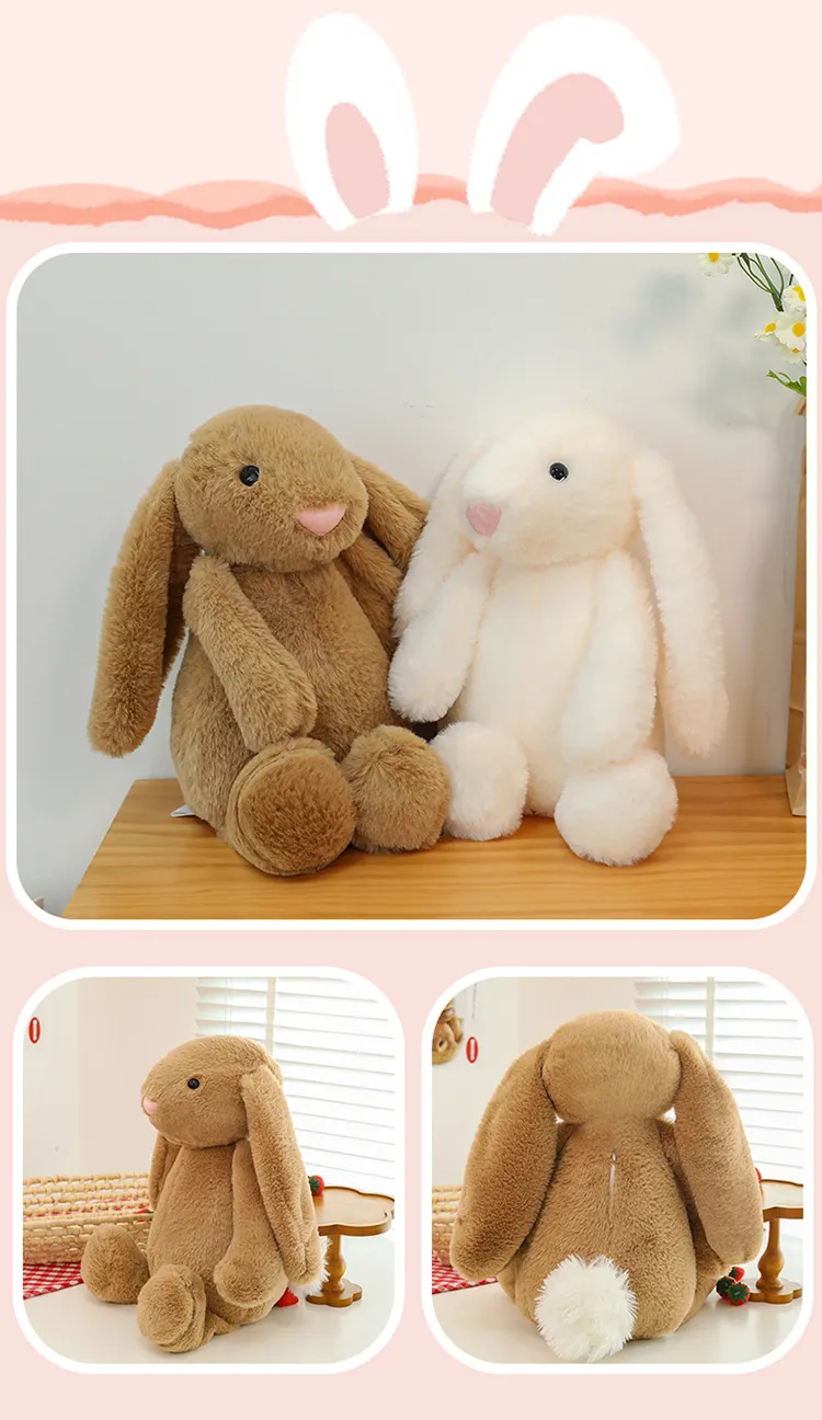 Wholesale Bunny Plush Stuffed Animal Toys Cute Stuffed Bunny Toys