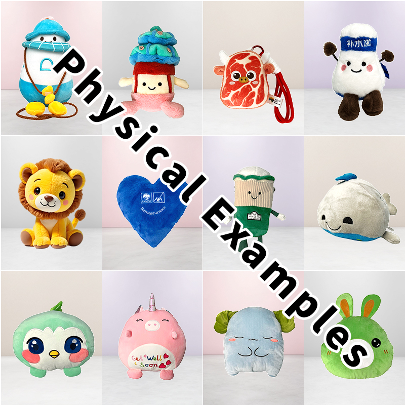 Custom Jungle Safari Stuffed Animal Plush Toys Set Soft Monkey Elephant Giraffe Collection for Kids Gift &amp; Room Decor