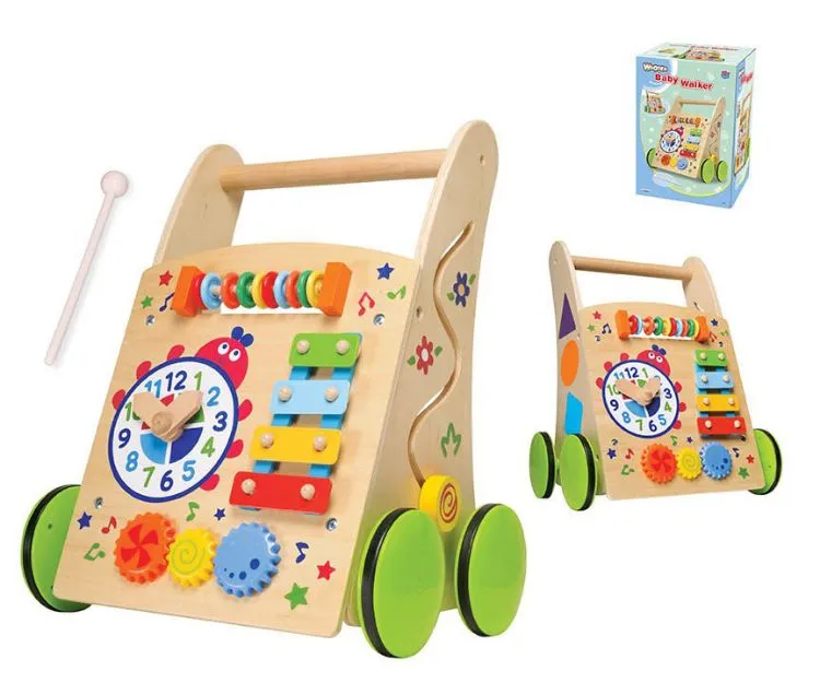 Custom Cute Popular Pull Jingle Baby Music Box Bed Bell Toy Plush Baby Musical Rattle Toy