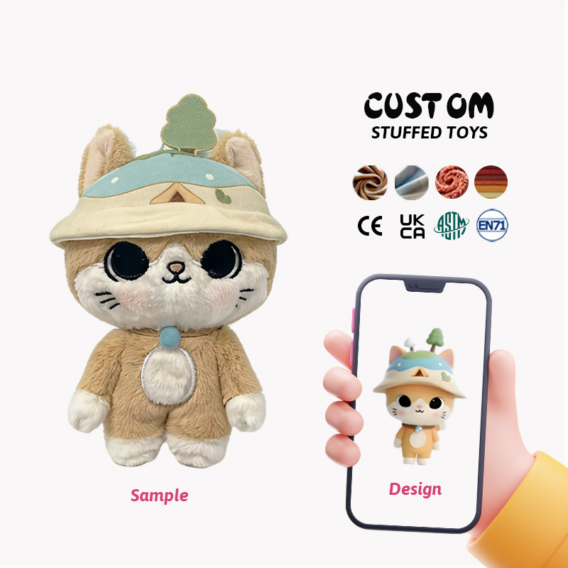 OEM Custom Plush Mascot High Quality Custom Stuffed Toy By Your Provided Image Plush Manufacturer