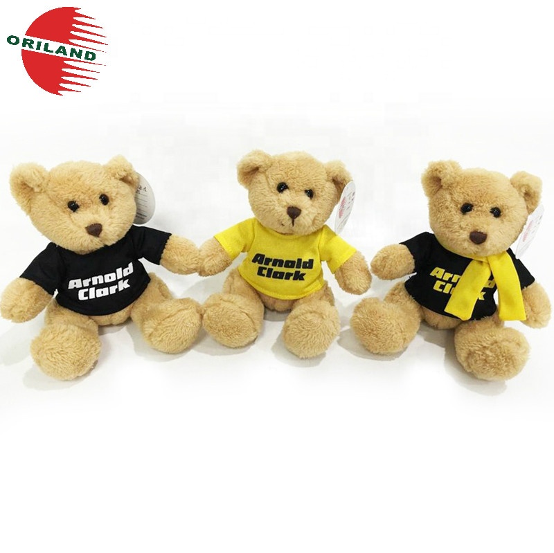 Wholesale Custom Mini Stuffed Teddy Bear Plush Toys for Crane Machines