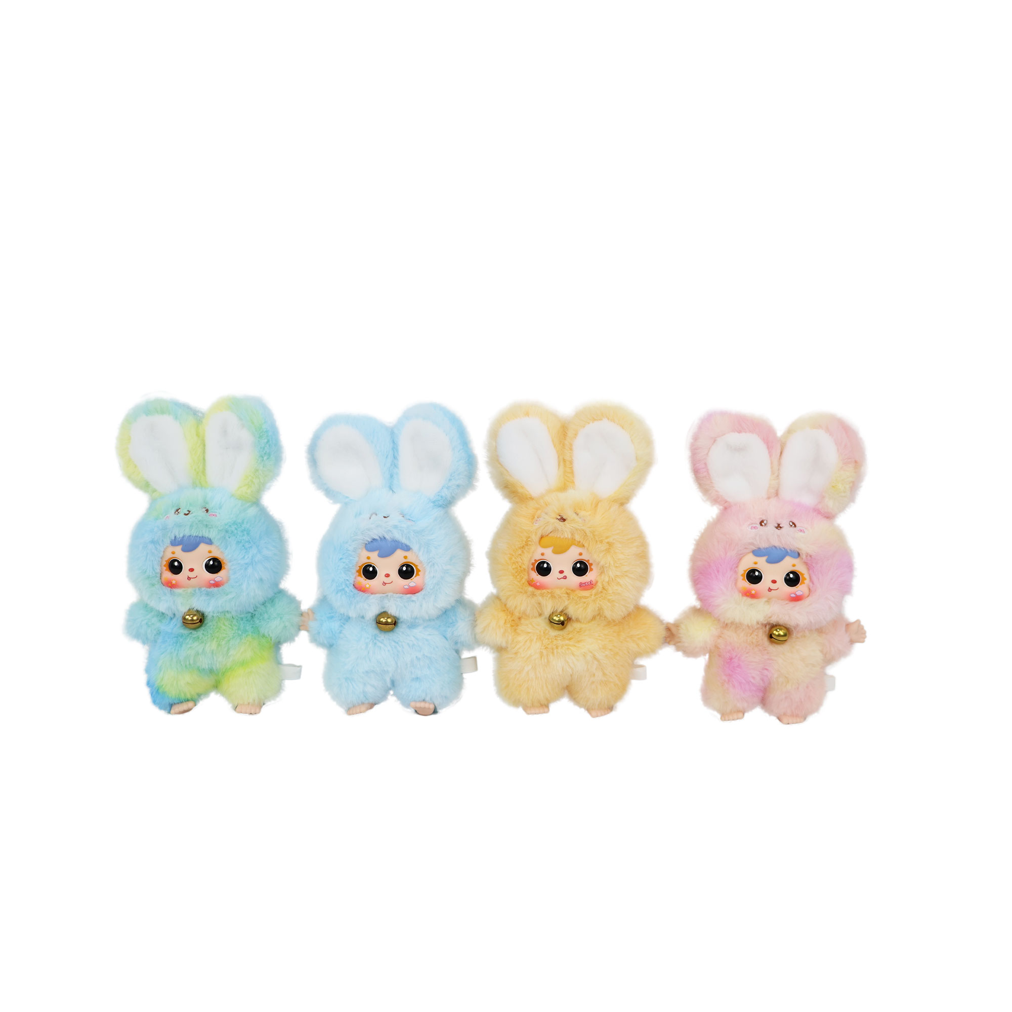 Wholesale OEM ODM Custom Cute Rabbit Animal Plush Doll Keychain Cotton Cloth Custom Plush Toy Keychain