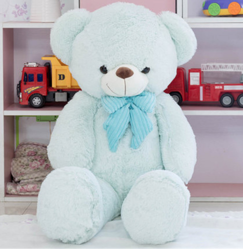 Wholesale Lovely Soft Big Pink White Blue Bears Plush Toy Cuddly Giant Teddy Bear
