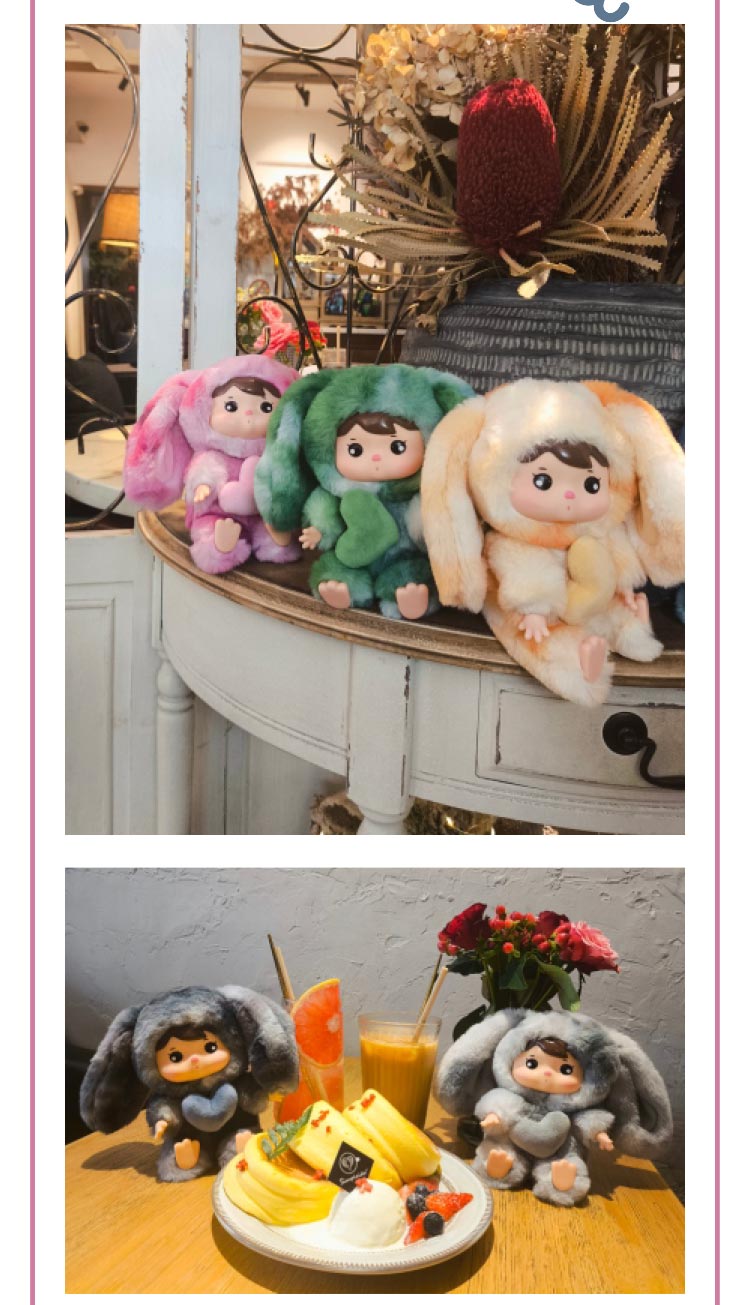 Bobobella V2 PVC Blind Box Plush Toys Mystery Collection of Cute Plush Figures