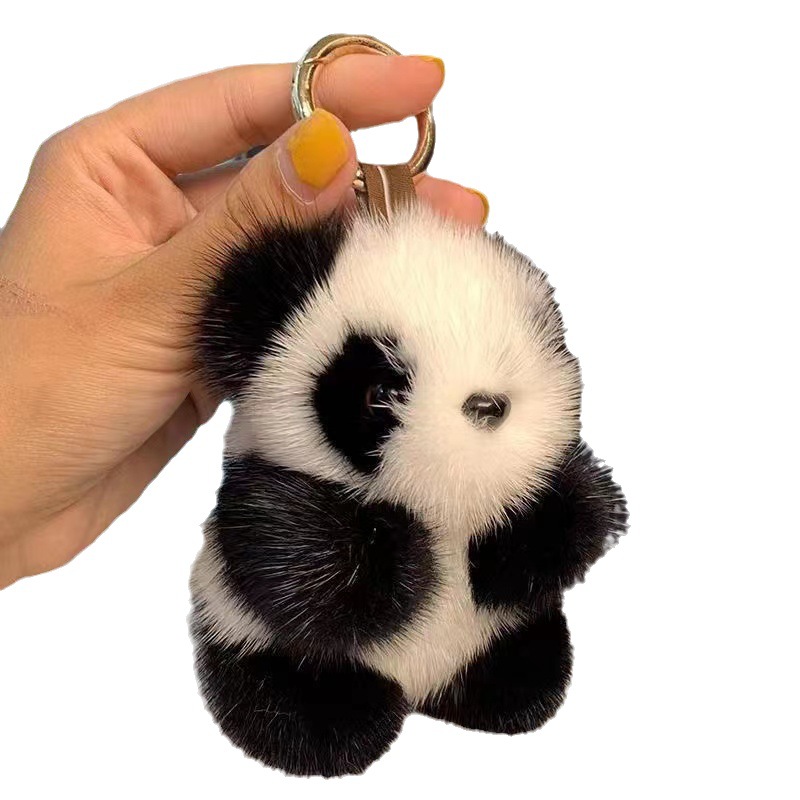 Panda Keychain Detail 5